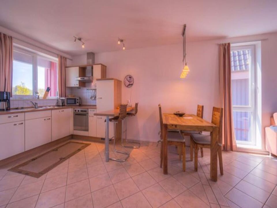 Apartment | Private kitchen | Electric kettle, toaster, highchair