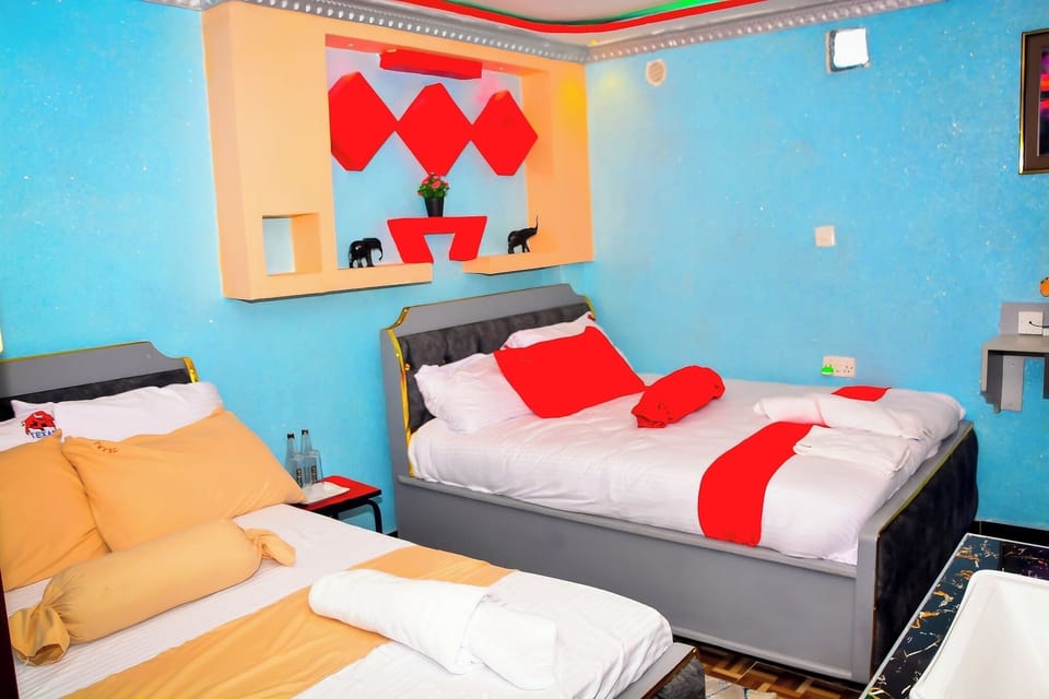 Economy Twin Room | Soundproofing, iron/ironing board, free WiFi