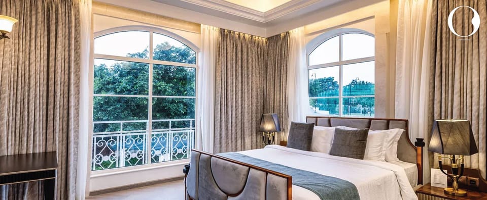 The Miros Suite | Premium bedding, down comforters, memory foam beds, minibar