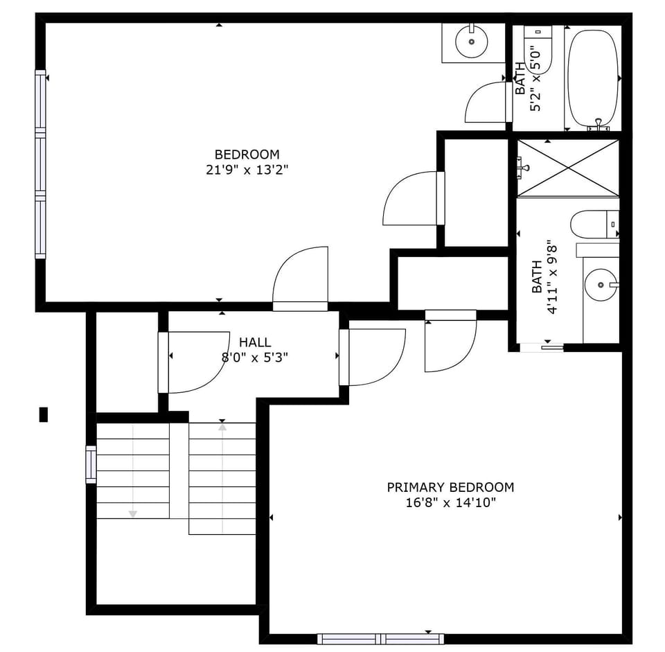 Condo, 2 Bedrooms | Floor plan