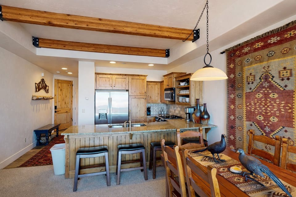 Condo, 2 Bedrooms | Private kitchen | Coffee/tea maker, fridge, oven, electric kettle