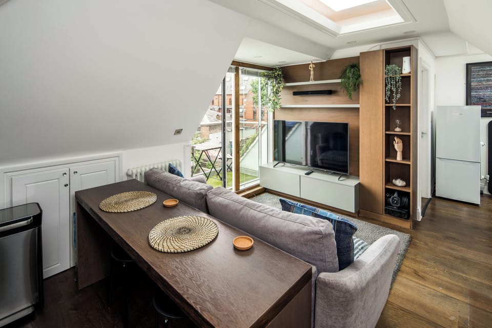 Classic Apartment, Balcony | Living area