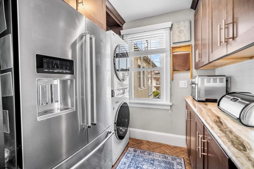 Washer and dryer