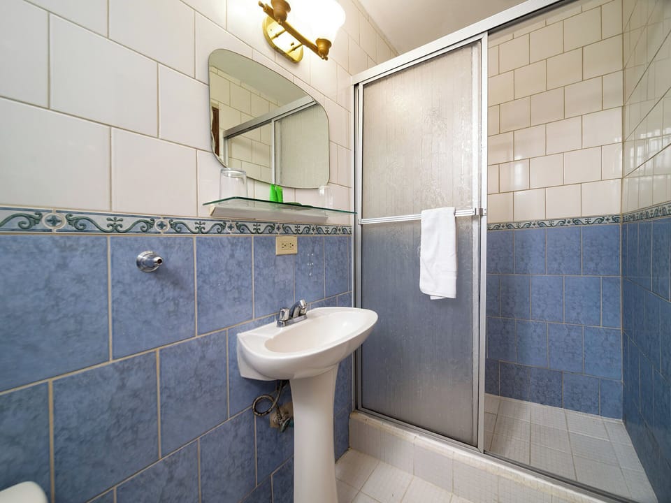 Standard Single Room, 1 Queen Bed | Bathroom | Shower, free toiletries, towels