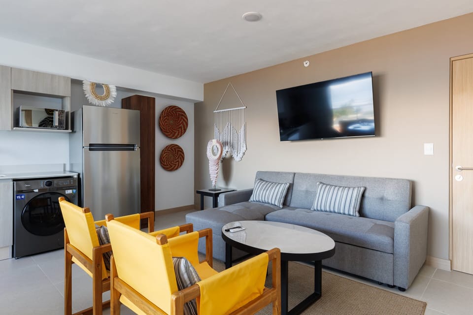 Living Room with Smart TV