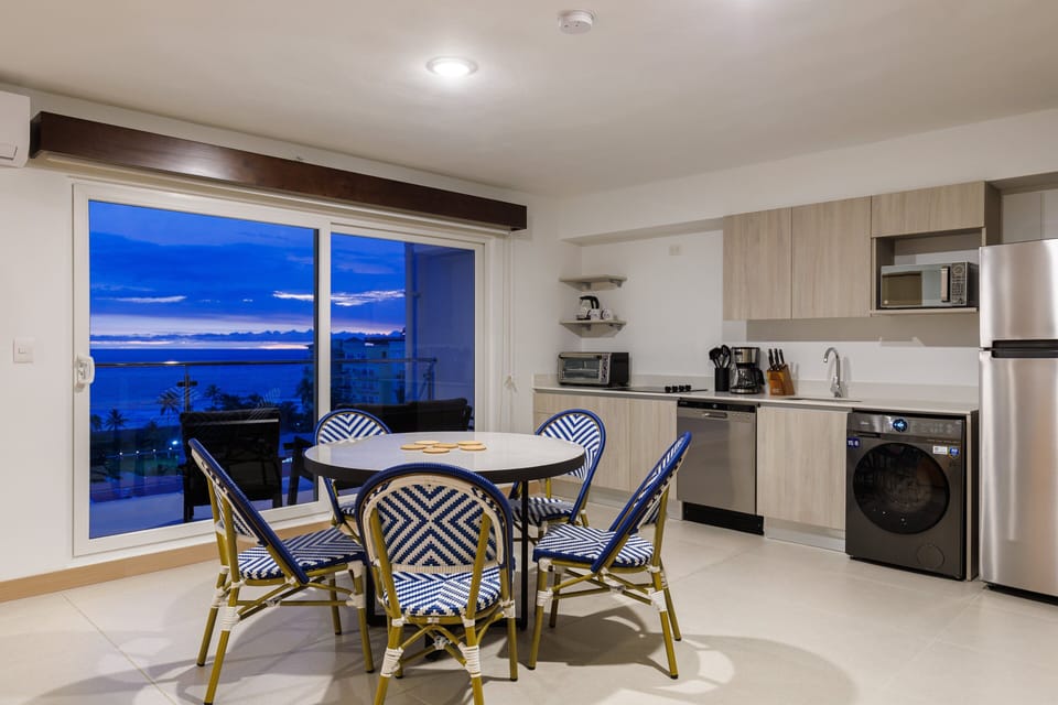 Our kitchen is fully equipped with everything you need.