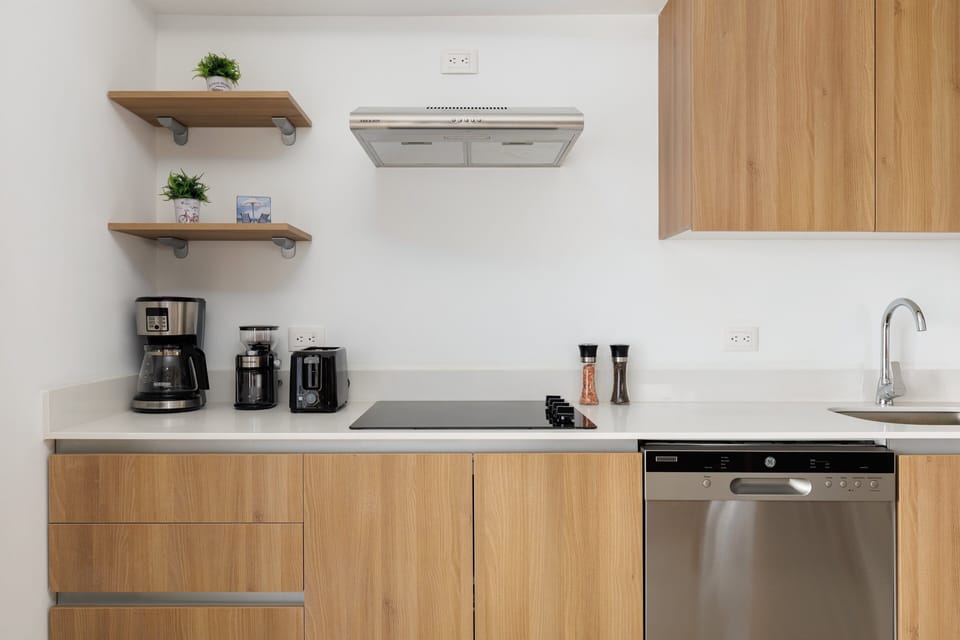 Fully-furnished kitchen