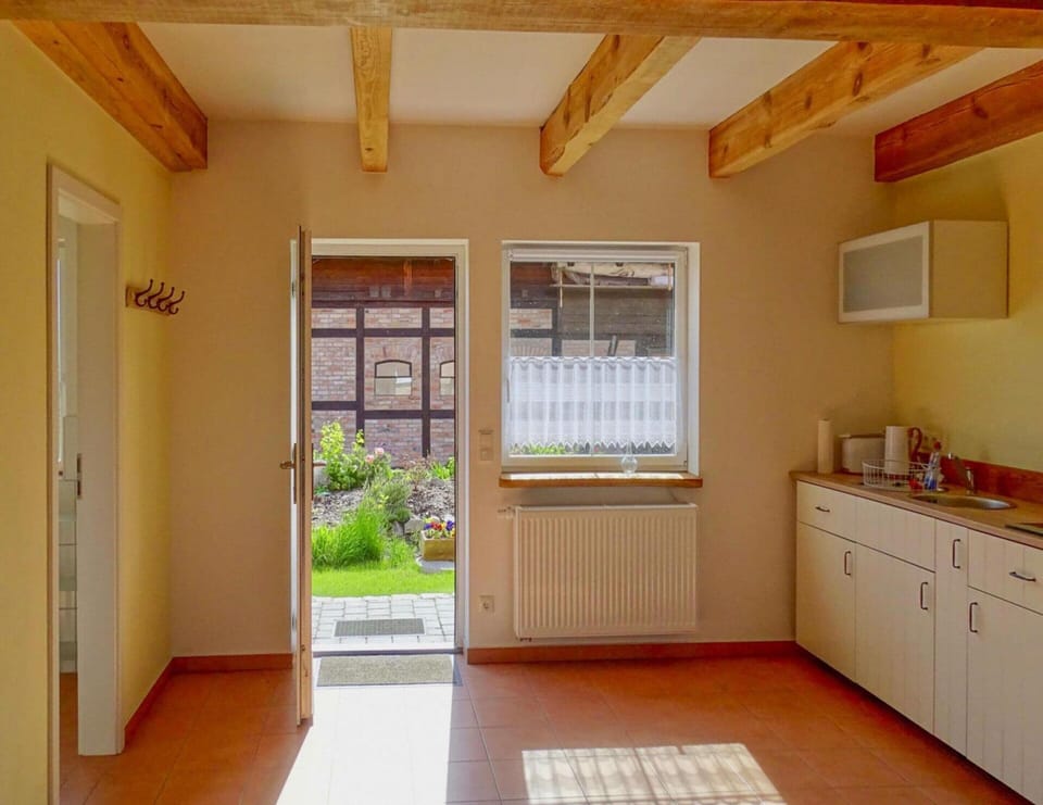 Apartment | Private kitchen | Electric kettle, toaster, highchair