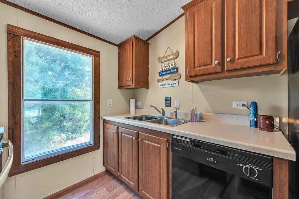 Indoors, Sink, Sink Faucet, Kitchen, Hardwood