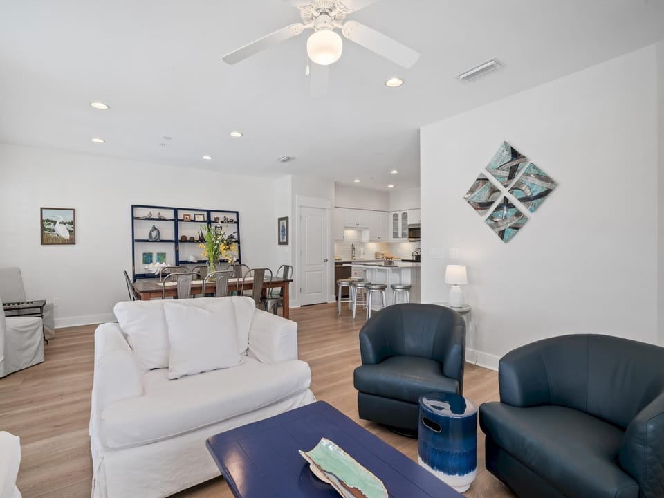 Condo, Multiple Beds, Balcony, Ocean View (#B401 - No Pets Allowed) | Living area | 42-inch flat-screen TV with digital channels