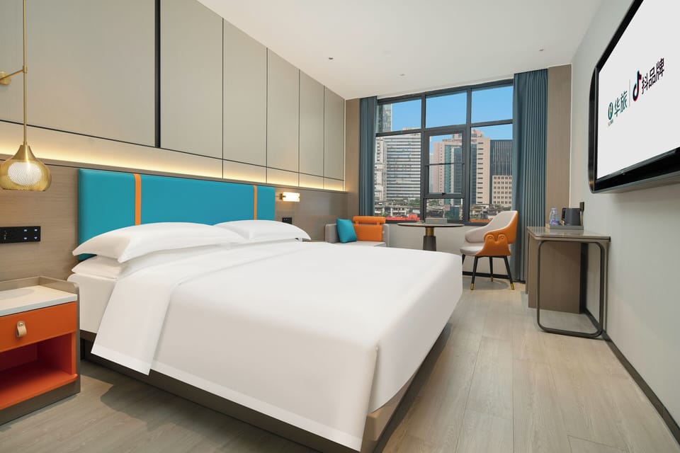Comfort Double Room, City View | Blackout drapes, iron/ironing board, free WiFi, bed sheets
