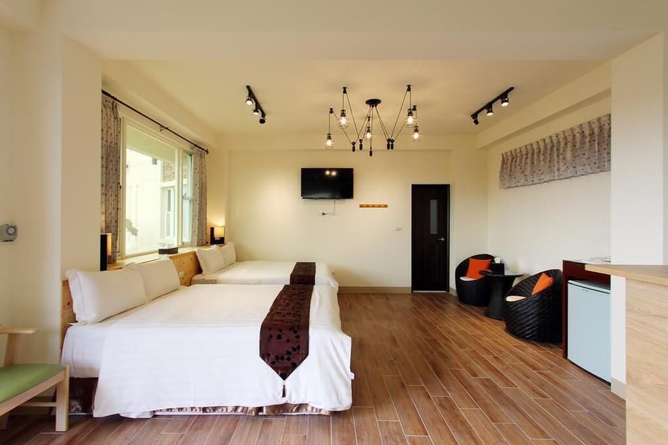 Quadruple Room, Bathtub, Mountain View | Premium bedding, desk, soundproofing, free WiFi