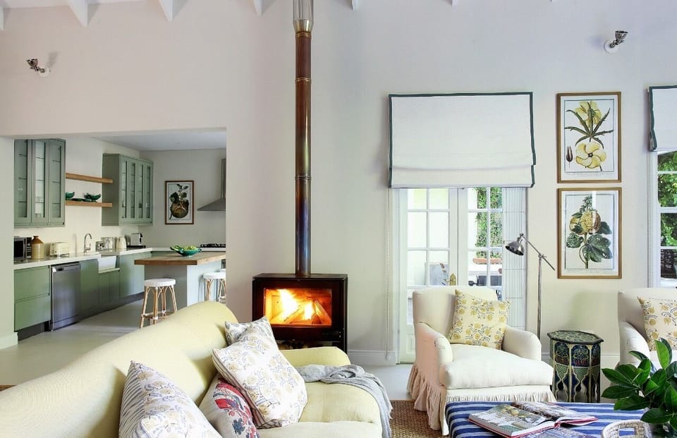 Luxury House, Patio | Living area | Flat-screen TV