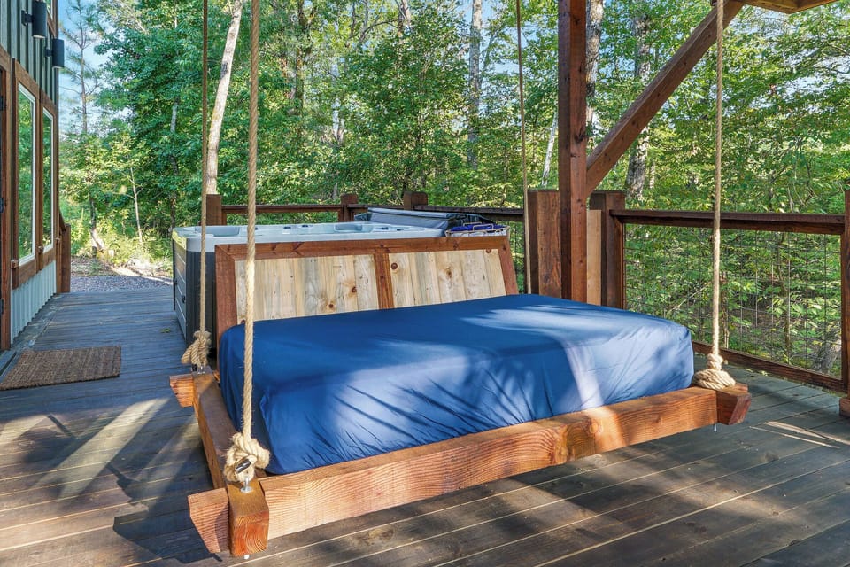 Romantic Swing Bed
