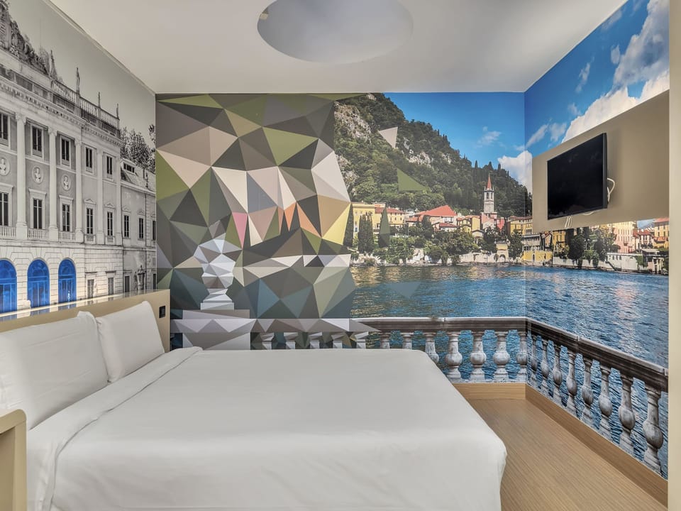 Economy Double Room, Non Smoking | In-room safe, desk, iron/ironing board, free WiFi