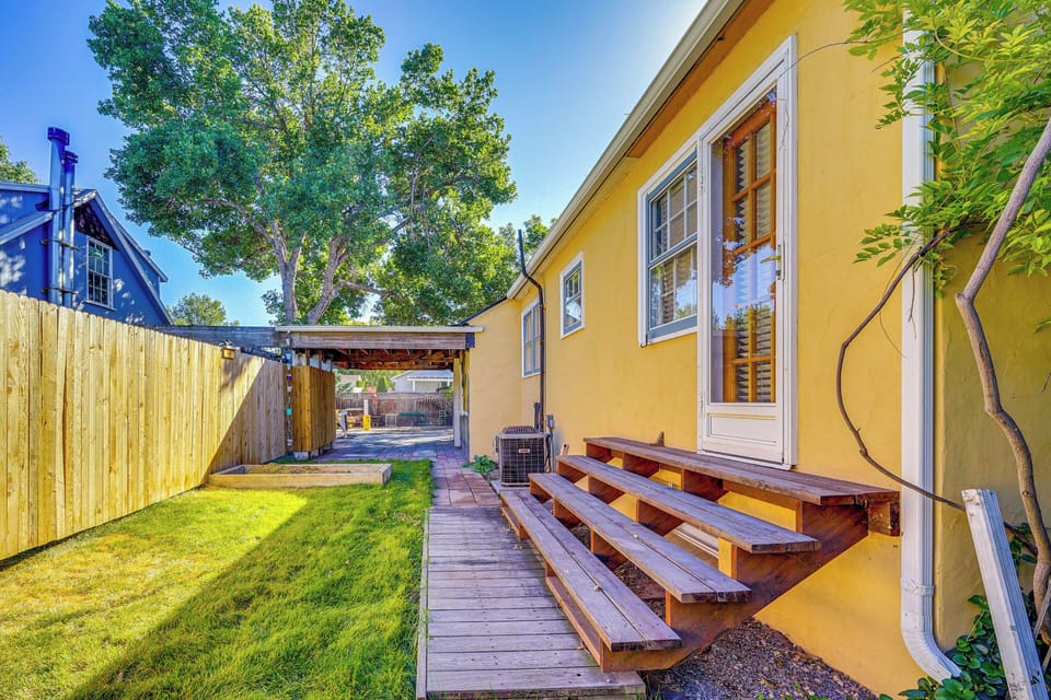 Partially Fenced Yard