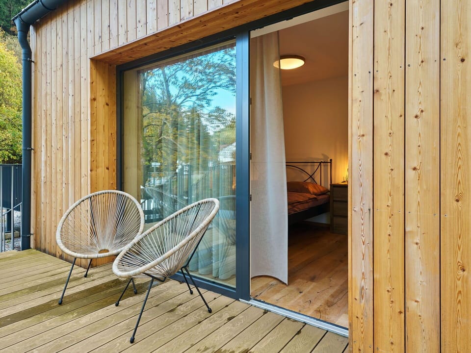 Furniture, Property, Building, Door, Shade, Window, Wood, Interior Design, Porch, Plant