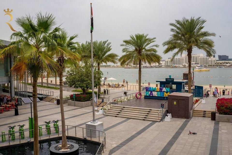 Explore the charming outdoor area surrounding our building