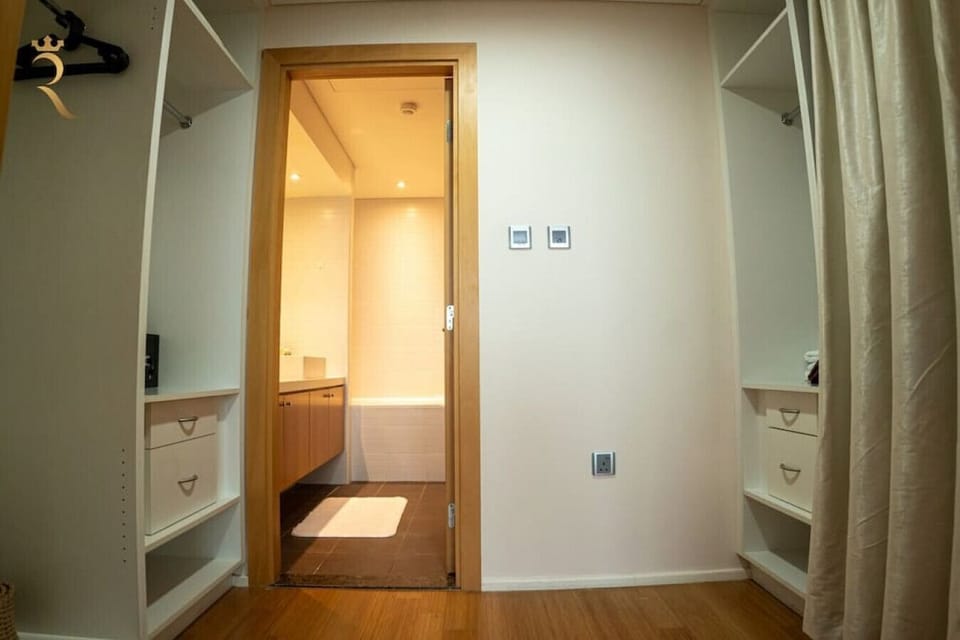 Stay organized and clutter-free with our spacious wardrobe