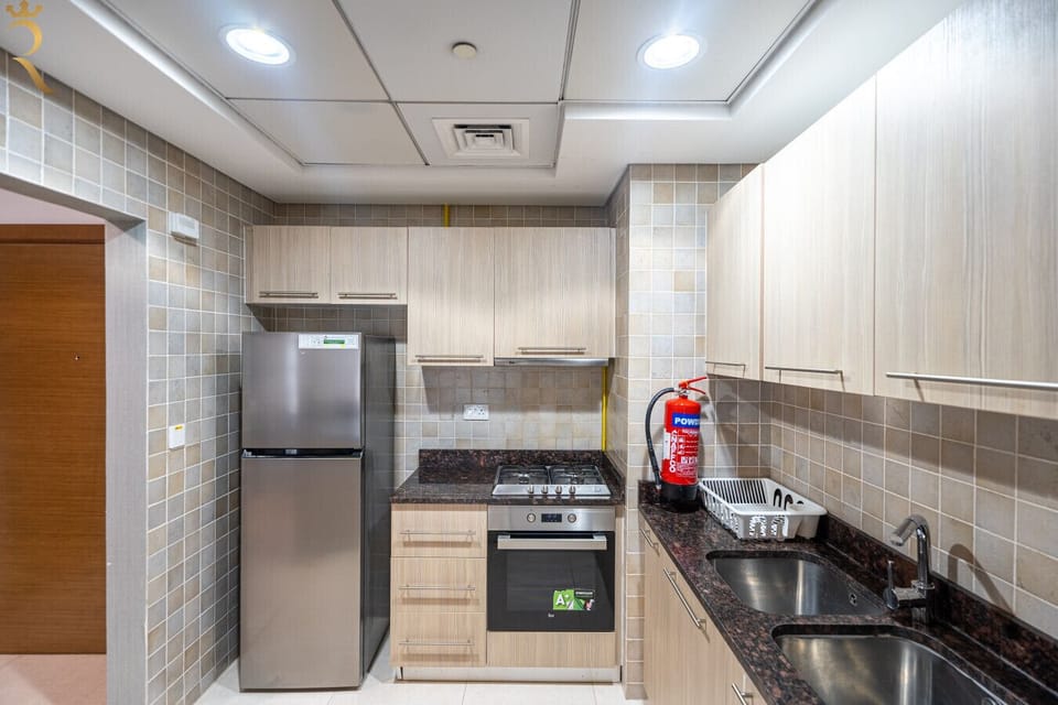 Bright, modern, and functional—our kitchen offers all the essentials for a comfortable stay, whether you`re cooking or simply brewing your morning coffee