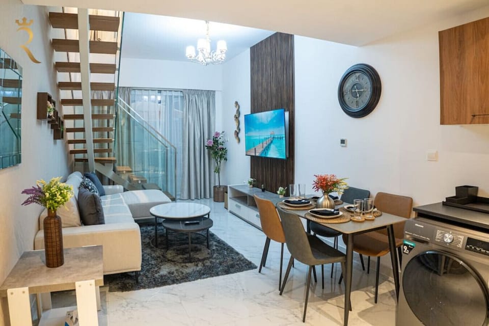 Entertainment Meets Dining: Relax and Savor Moments in our TV Lounge and Open Dining Area