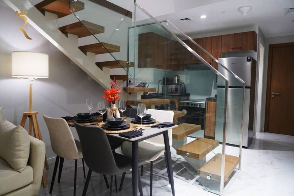Dine in style with friends and family in our open dining area