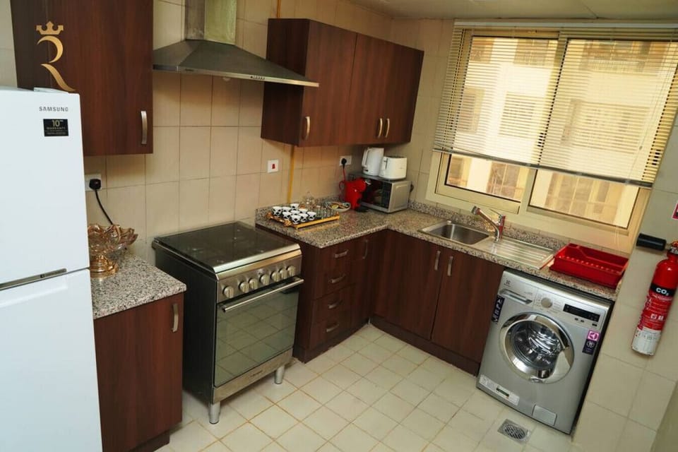 Cook up culinary delights in our modern and well-equipped kitchen.