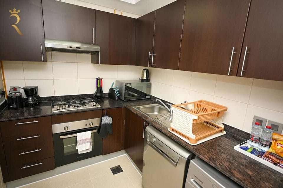 Prepare and savor delicious meals in our gourmet kitchen