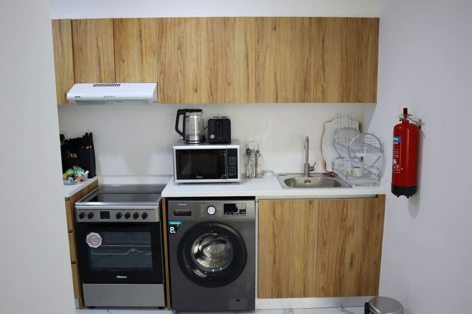 A chef`s dream—our luxury kitchen is stocked with all the essentials for effortless cooking.
