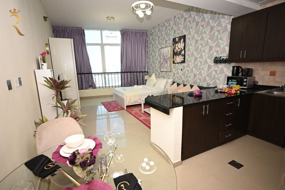 Relax and unwind in our stylish living room, perfect for cozy evenings