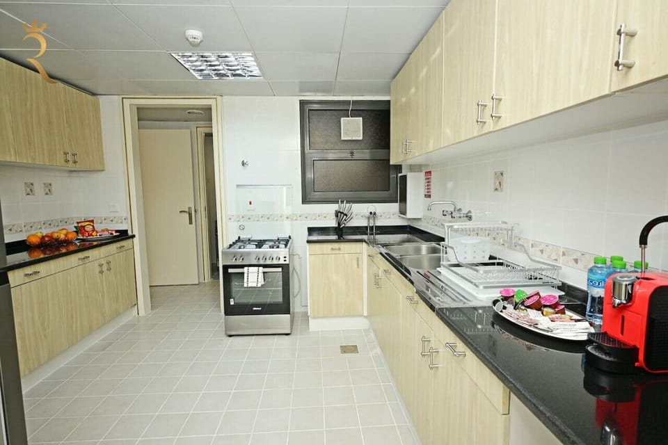 Cook with style: Our luxury kitchen is a masterpiece of modern convenience and beauty.