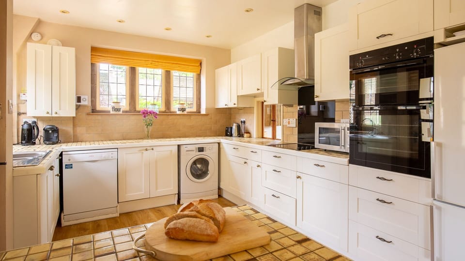 Cook up local produce in the traditional kitchen
