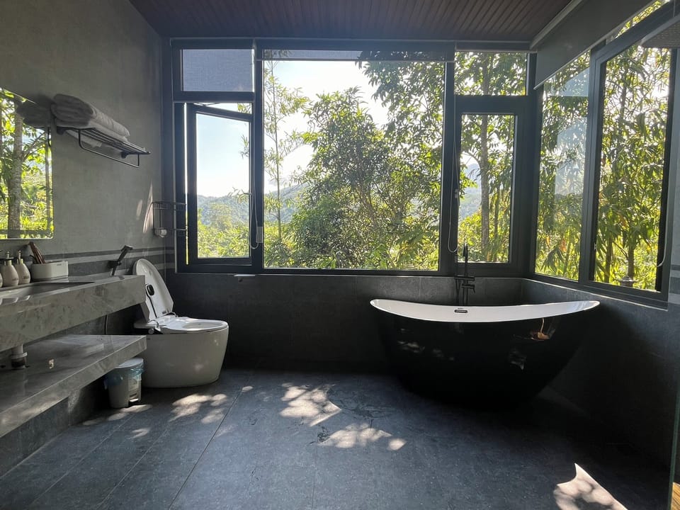 Luxury Studio, Mountain View | Bathroom | Slippers, bidet