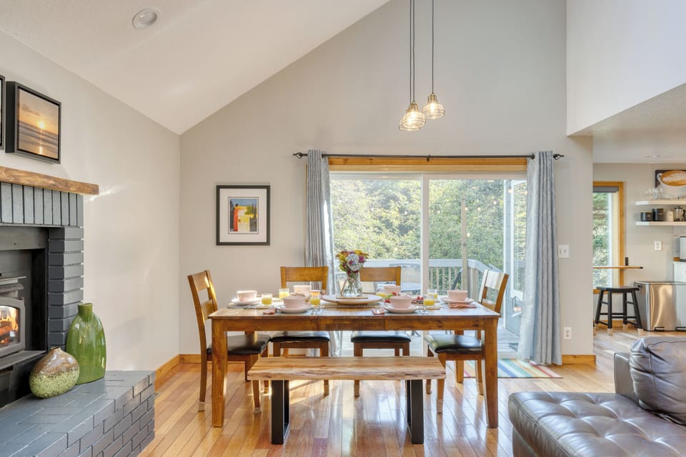 Dining table.
