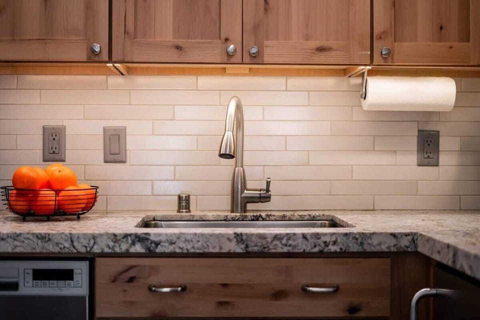 Upgraded and modern kitchen