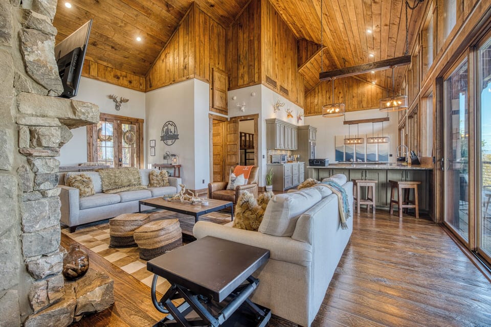 Enjoy our open concept where your always part of the conversation!
