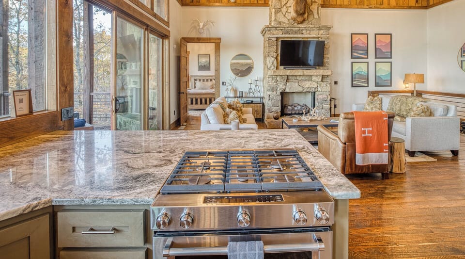 5 gas burner stove!
