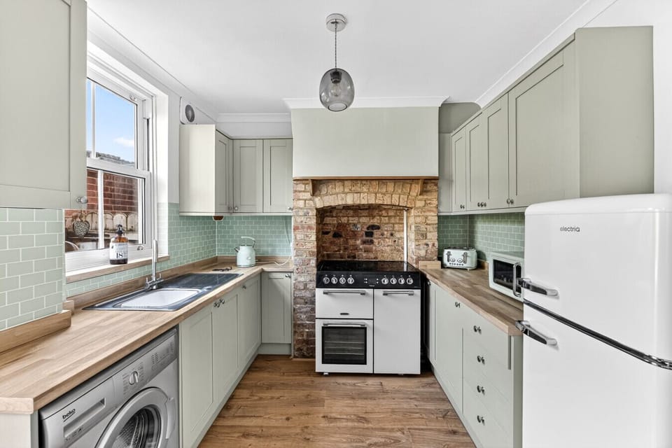 Enjoy a newly fitted kitchen, fully equipped with everything you need to prepare a home-cooked meal.