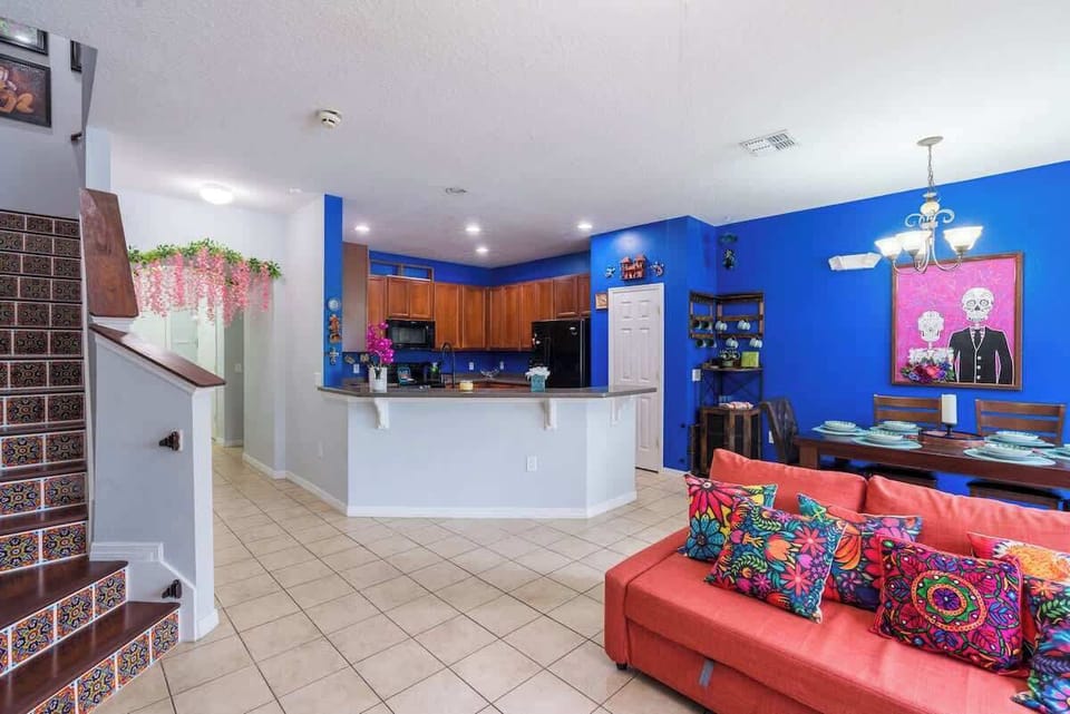 Enjoy meals in this beautifully themed dining area, surrounded by the magic of Encanto.