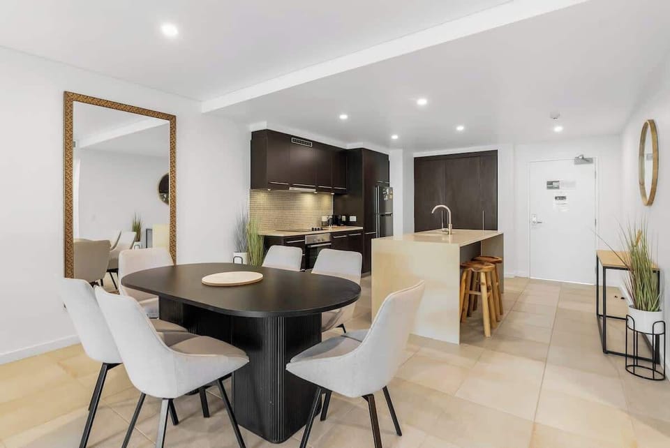 Gather together and share memorable moments in the inviting dining area, with seating for six that ensures everyone is comfortably accommodated.