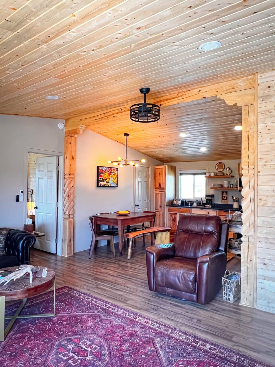 Living room/ kitchen open concept