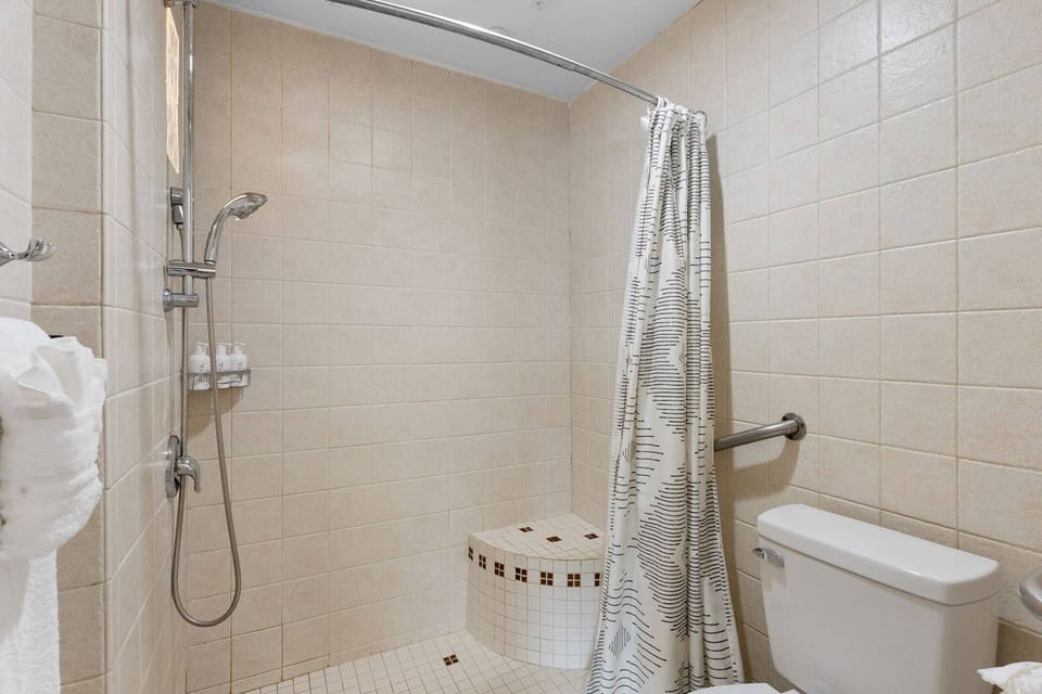 Walk-in Shower, also ADA Compliant