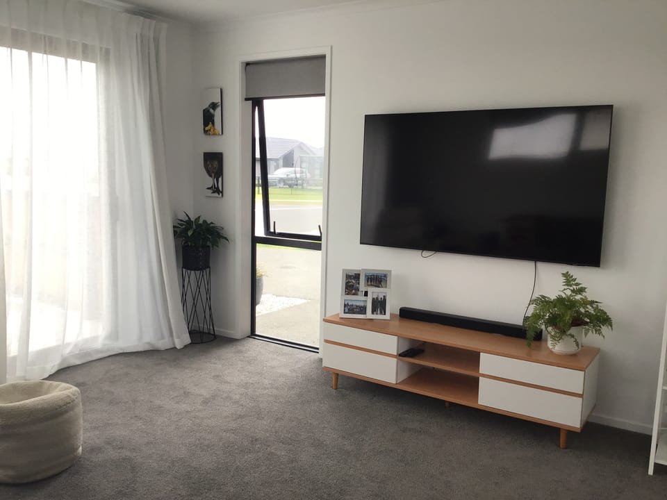 Big screen for a night in or baby sit the kids