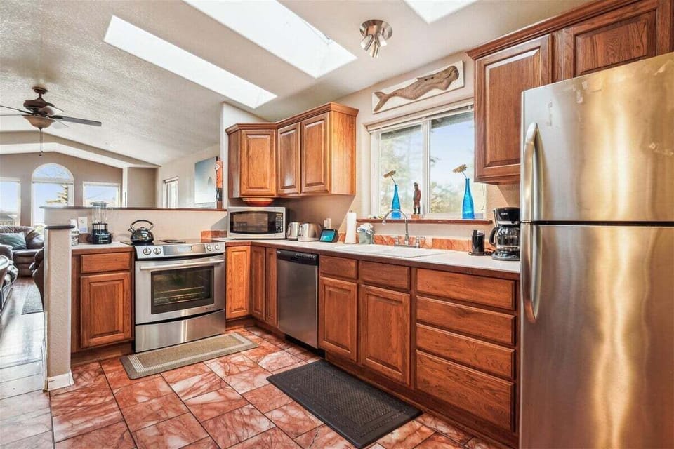 Upper Level Kitchen at Haystack Villa