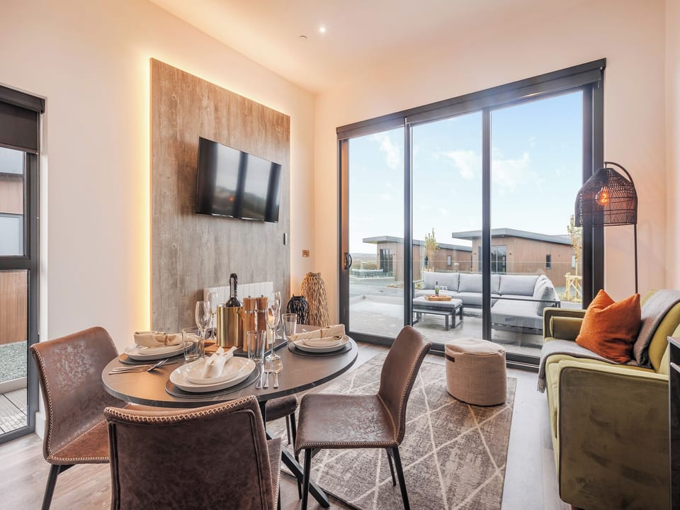 Open plan living space | Cefni Lodge 1 - Ty Llwyd, Llangefni