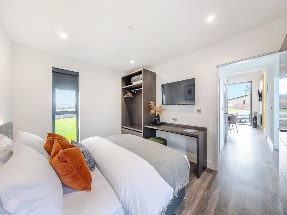 Double bedroom | Cybi Lodge 6 - Ty Llwyd, Llangefni