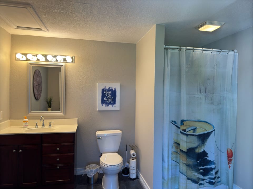 South wing 2nd floor full bathroom (shower not tub) 