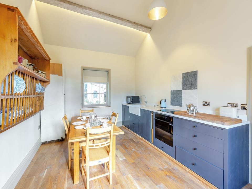 Kitchen/diner | Apartment at Llanerchydol Hall, Welshpool