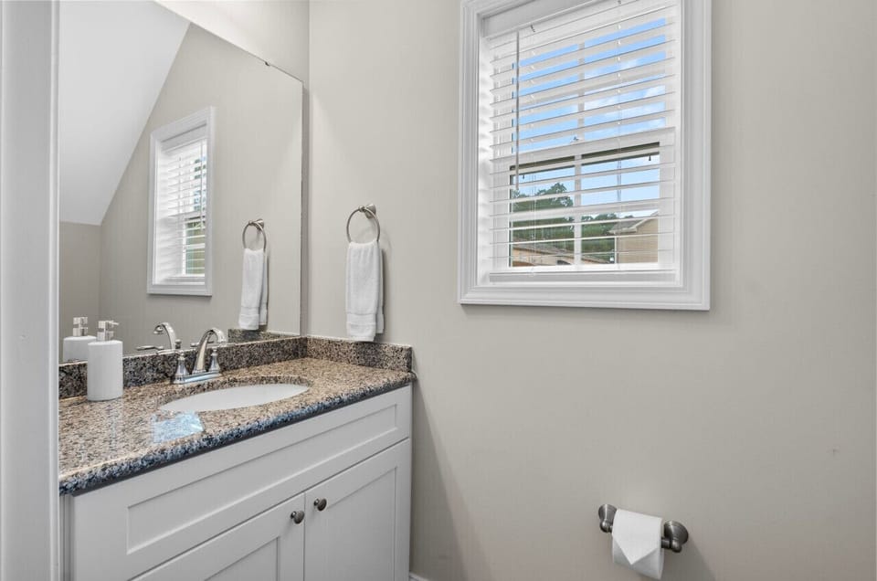 Powder room on the main floor