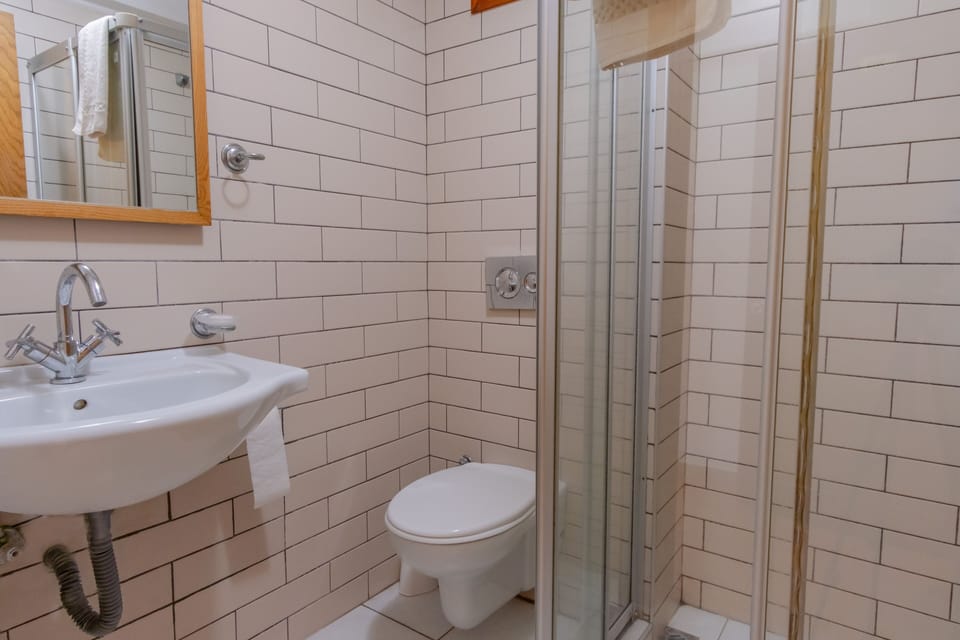 Shower, hair dryer